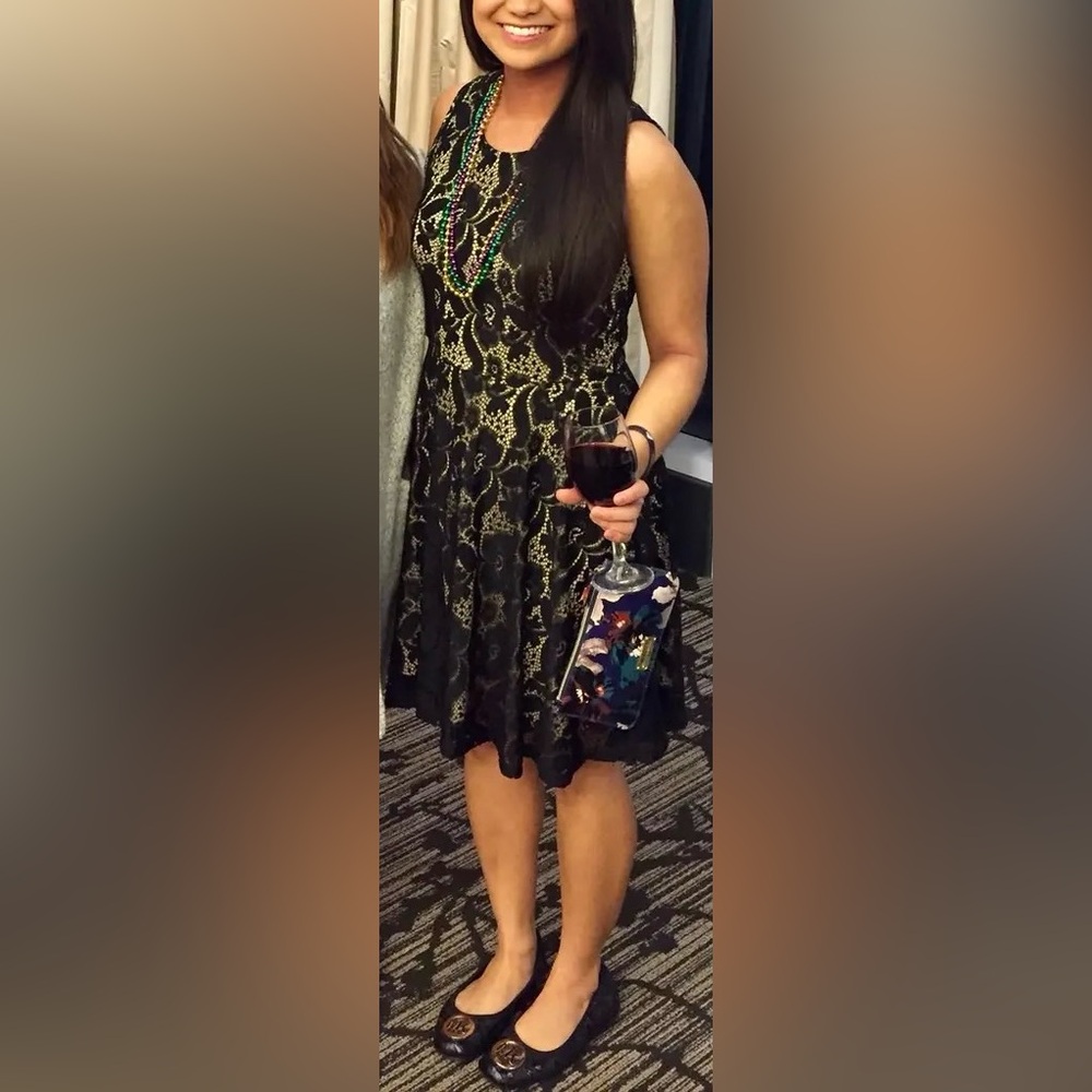 Black Lace Dress - Picture 4 of 4
